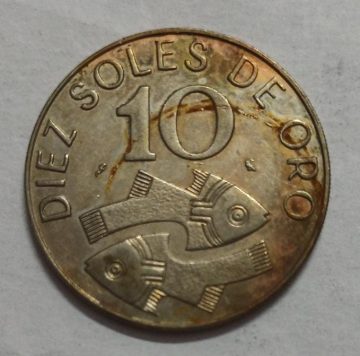 Peru 10 Soles 1969 (USED)