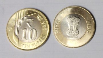 10 RUPEES-2019 RAINDROPS_UNC_1 N0