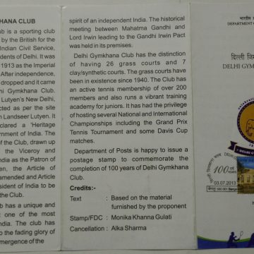 Delhi Gymkhana Club Gymkhana, Sports Club, Building (SBR)