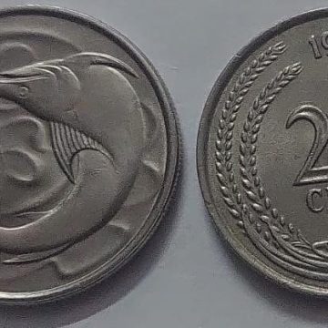 Singapore 20 Cent Coin 1980 (used)