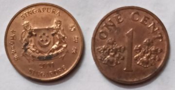 1 Cent 2001 Singapore/ Singapore(used)