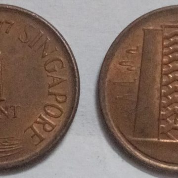 1 Cent 1995 Singapore/ Singapore(used)