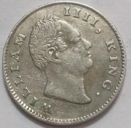 BRITISH INDIA EAST COMPANY HALF RUPEE 1835 - KING WILLIAM -IIII -SILVER COIN | Indian Postage Stamps | Indian Coins | Old Indian Currency | Rare Indian Coins | Numismatic Collection India - Image 2