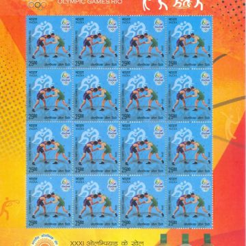 Games of XXXI Olympiad Wrestling (Sheetlets)