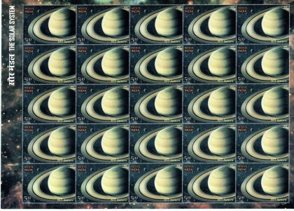 Solar System (Set of 8 Sheetlets) | Indian Postage Stamps | Indian Coins | Old Indian Currency | Rare Indian Coins | Numismatic Collection India - Image 3