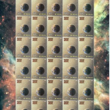 Mercury Solar System (Sheetlets)