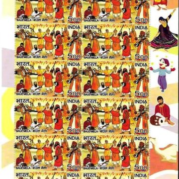 Fairs of India Baul Mela (Sheetlets)