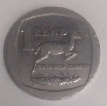 SOUTH AFRICA 1 RAND 2008 (used)