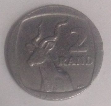 SOUTH AFRICA 2 RAND 2003(used)