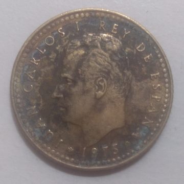 SPAIN 1 PESETA 1975(used)