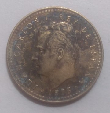 SPAIN 1 PESETA 1975(used)