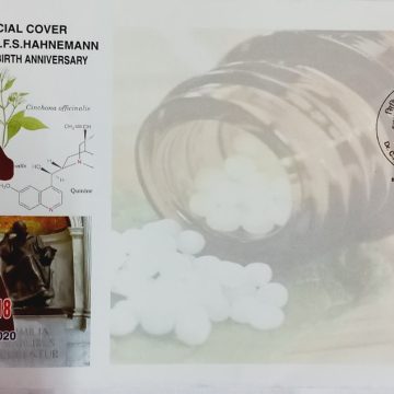 Dr. C.F.S. Hahnemann   263rd Birth Anniversary Madurai (Special Cover)