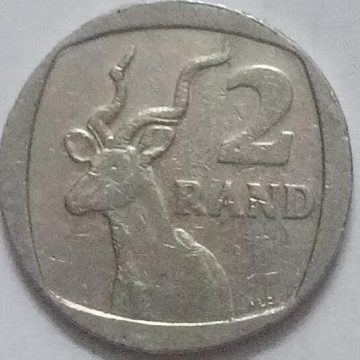 SOUTH AFRICA 2 RAND 1998 (used)