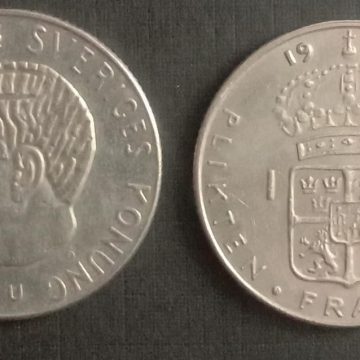 SWEDEN 1 KRONA 1973 Coin(used)