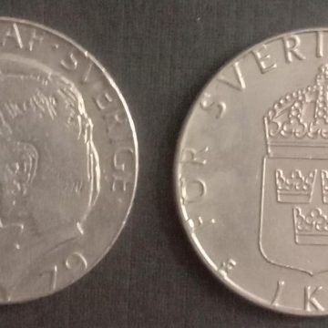 SWEDEN 1 KRONA 1979 Coin(used)