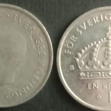 SWEDEN 1 KRONA 2002 Coin(used)