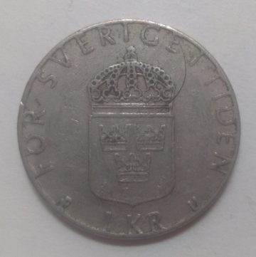 SWEDEN 1 KRONA 1978(used)