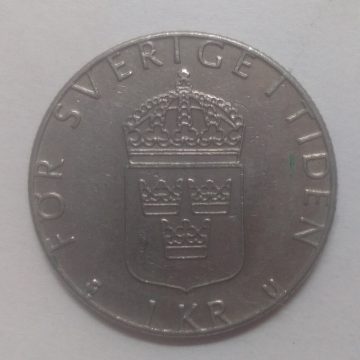 SWEDEN 1 KRONA 1980(used)