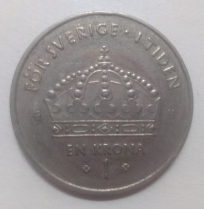 SWEDEN 1 KRONA 2004(used) | Indian Postage Stamps | Indian Coins | Old Indian Currency | Rare Indian Coins | Numismatic Collection India - Image 2