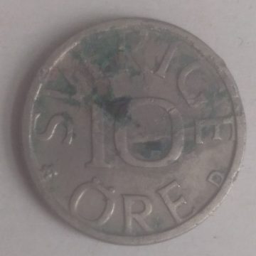 SWEDEN 10 ORE 1988(used)