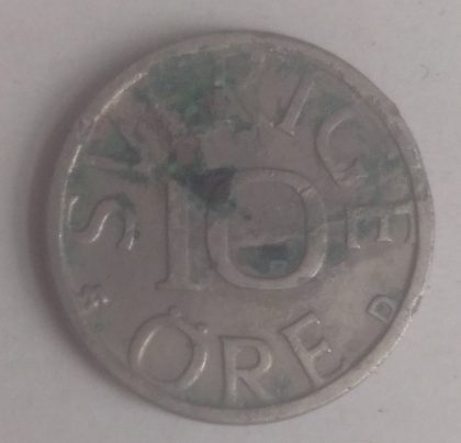 SWEDEN 10 ORE 1988(used) | Indian Postage Stamps | Indian Coins | Old Indian Currency | Rare Indian Coins | Numismatic Collection India