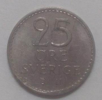 SWEDEN 25 ORE 1973(used)