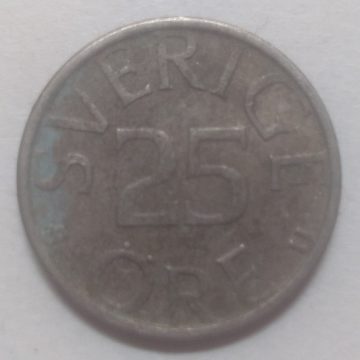 SWEDEN 25 ORE 1978(used)