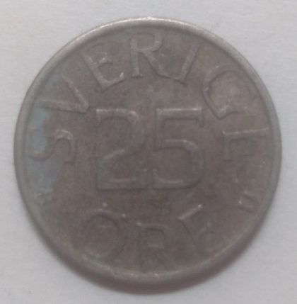 SWEDEN 25 ORE 1978(used) | Indian Postage Stamps | Indian Coins | Old Indian Currency | Rare Indian Coins | Numismatic Collection India