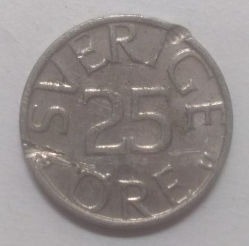 SWEDEN 25 ORE 1983(used)