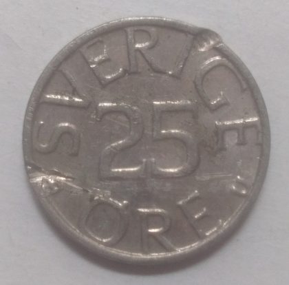 SWEDEN 25 ORE 1983(used) | Indian Postage Stamps | Indian Coins | Old Indian Currency | Rare Indian Coins | Numismatic Collection India