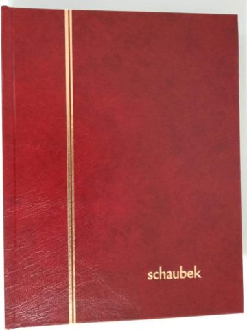 Stamp-Album-Schaubek -16-Pages-Black-Stock-Book-LS28-Hardcover.jpg