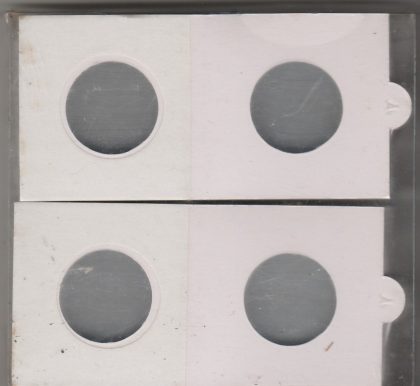 SELF Adhesive Coin Holder - 50 NOS. - Size No. 0 (17.5 MM) | Indian Postage Stamps | Indian Coins | Old Indian Currency | Rare Indian Coins | Numismatic Collection India - Image 2