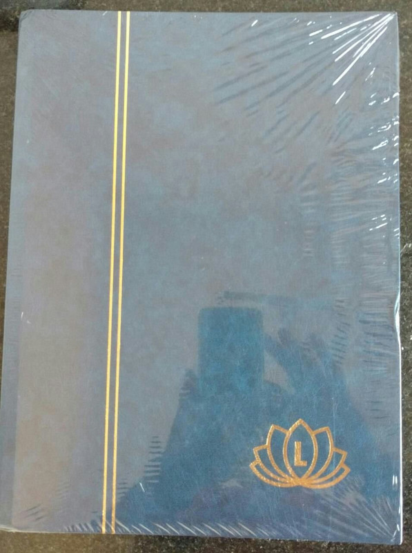 Stamp Album - LINDNER 8 Pages / 16 sides Black Stock Book LS2/8 Hardcover