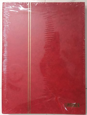 Stamp Album - LINDNER 16 Pages / 32 sides Black Stockbook LS4/16 Hardcover