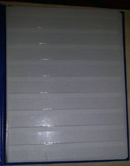 Stamp Album-Stock Books, 6 Sides, 3 Pages-Fine Quality-Fresh Stock - 8.5 x 6.5 | Indian Postage Stamps | Indian Coins | Old Indian Currency | Rare Indian Coins | Numismatic Collection India - Image 2