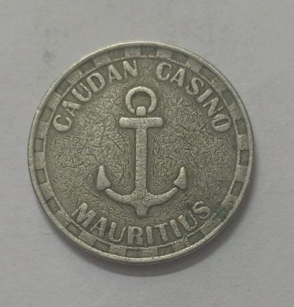 TOKEN -5 RUPEES CAUDEN CASINO (USED) | Indian Postage Stamps | Indian Coins | Old Indian Currency | Rare Indian Coins | Numismatic Collection India