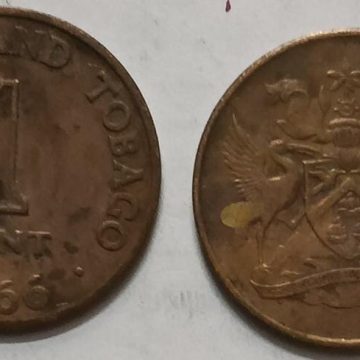 Trinidad and tobago 1 cent Coin 1966 (Used)