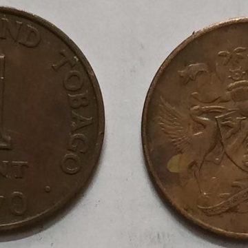 Trinidad and tobago 1 cent Coin 1970 (Used)