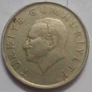 Turkey 25 Bin lira1998 (used)