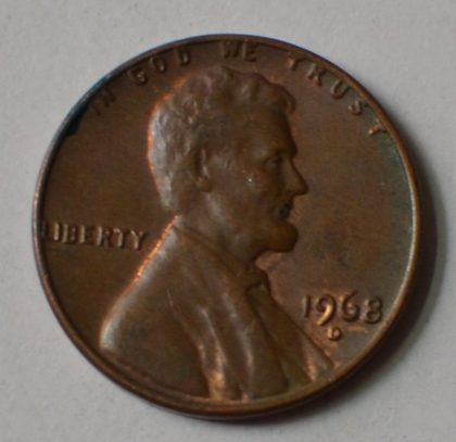 U.S.A. 1-CENT 1968 (used) | Indian Postage Stamps | Indian Coins | Old Indian Currency | Rare Indian Coins | Numismatic Collection India