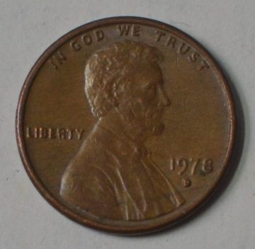 U.S.A. 1-CENT 1978 (used)