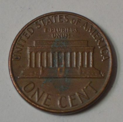 U.S.A. 1-CENT 1980 (used) | Indian Postage Stamps | Indian Coins | Old Indian Currency | Rare Indian Coins | Numismatic Collection India - Image 2