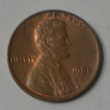 U.S.A. 1-CENT 1981 (used)