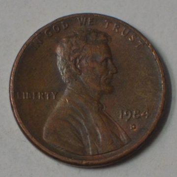 U.S.A. 1-CENT 1984 (used)