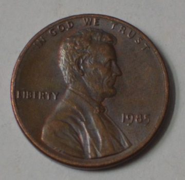 U.S.A. 1-CENT 1985 (used)