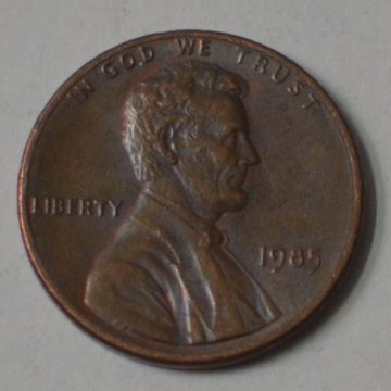 U.S.A. 1-CENT 1985 (used)