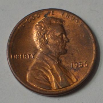 U.S.A. 1-CENT 1986 (used)