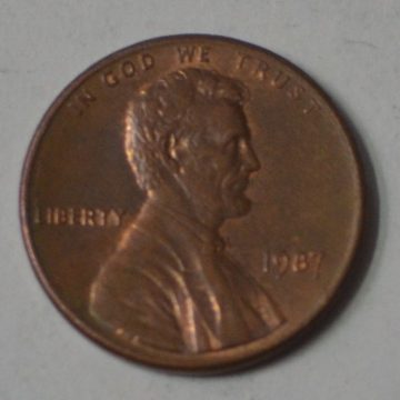 U.S.A. 1-CENT 1987 (used)