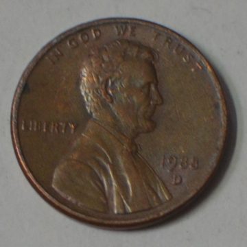 U.S.A. 1-CENT 1988 (used)
