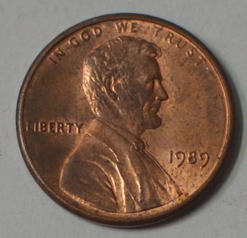 U.S.A. 1-CENT 1989 (used)